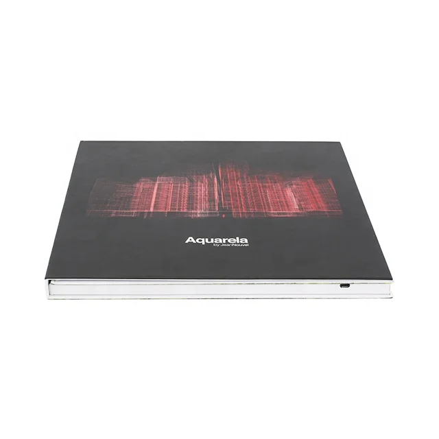 Custom 4.3 5 7 10 inch Digital Book Lcd  IPS Tft Screen video brochure For Greeting Gift Invitation Business Card Marketing