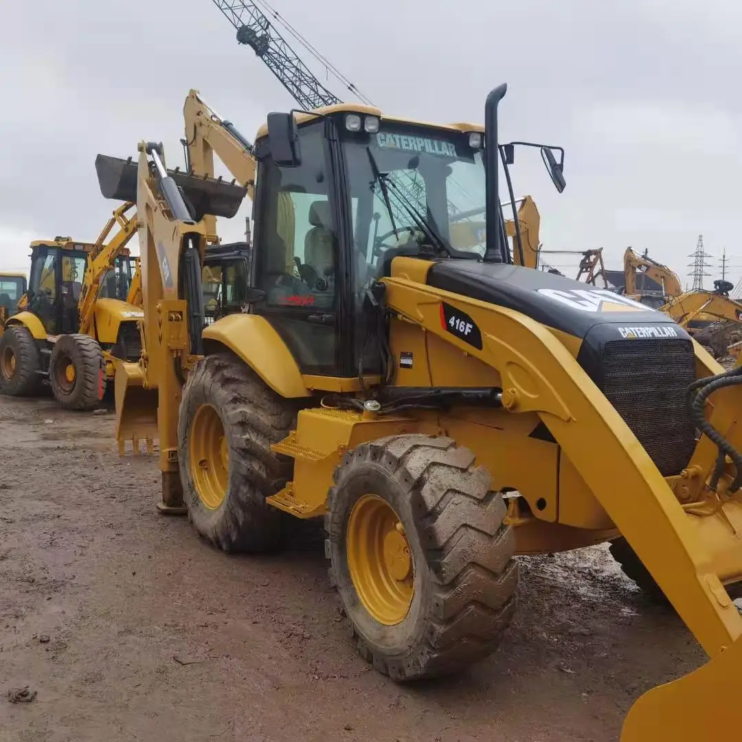 Second hand CAT420F CAT420 CAT 420F 420 used backhoe loaders backhoes on sale