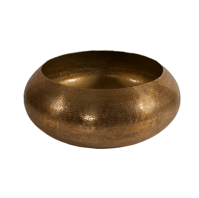 Antique Hammered Finishing Metal Garden & Home Decoration Planters Antique Look Wedding Party Centrepiece Plant Decoar