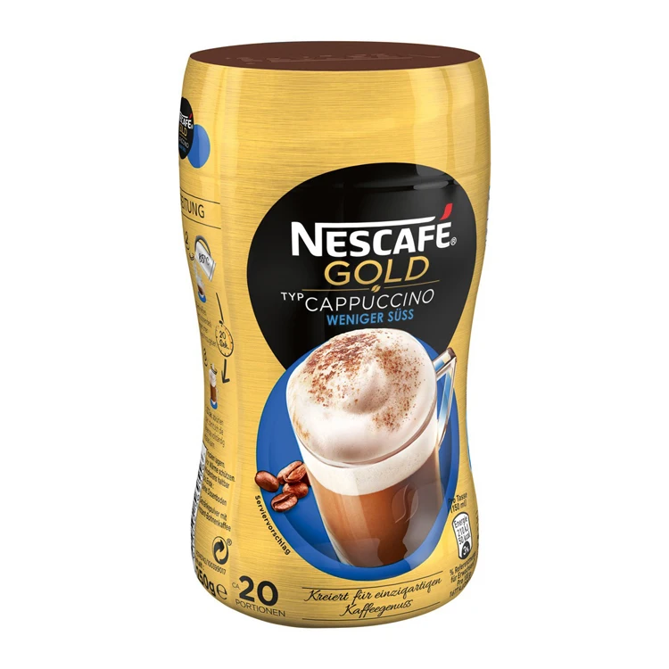 Оптовая цена поставщик NESCAFE золотые пакетики для капучино и коробки растворимого кофе оптовая продажа быстрая доставка