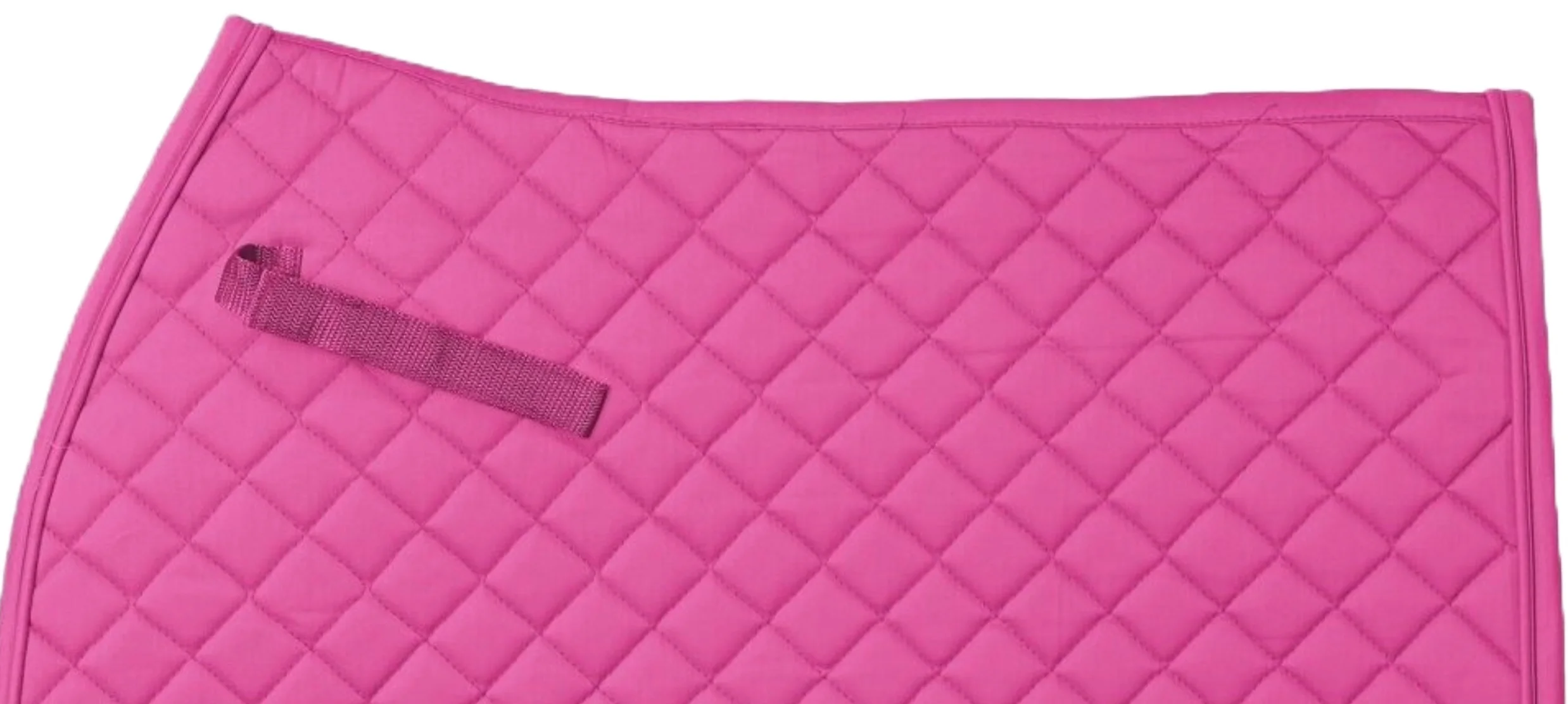 Top Quality Horse Pink English Saddle Pad Dressage Pad Equestrian Products Racing Pad For Horse Riding At Affordable price