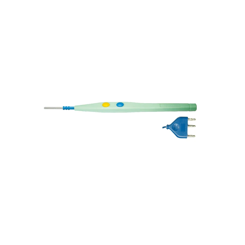 Disposable Hand Control Electrosurgical Pencil ESU Pencil With 3 Meters Cables and Blade