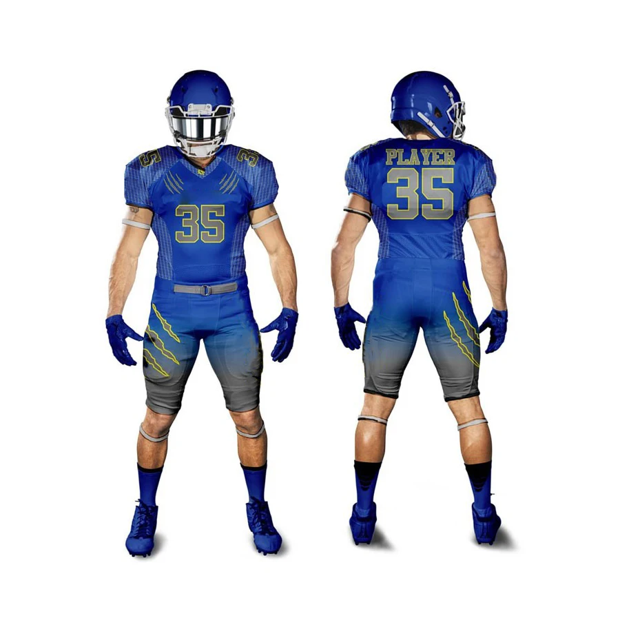 3D Sublimation Printing American Football Uniform Best Hot Sale Top Quality Customized American Football Uniform for Unisex