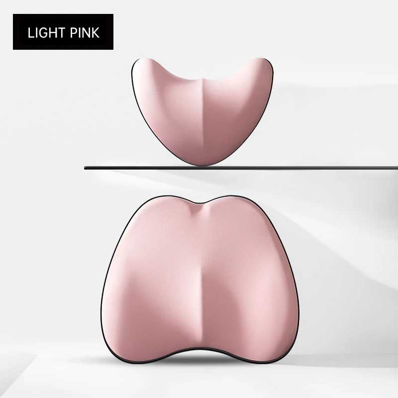 Factory Seat Headrest Lumbar Pillow Support Cushion Interior Accessories Car Neck Pillow Lumbar Cushion