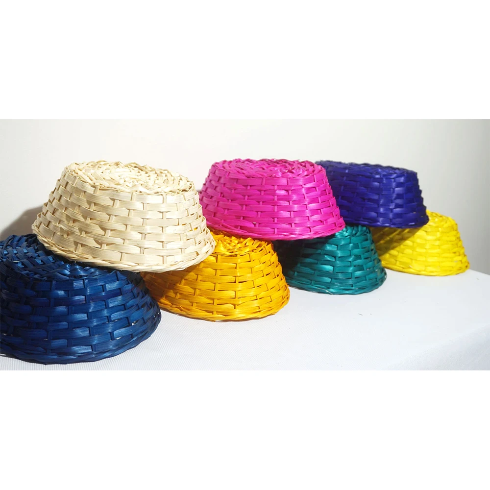 Mini Basket Finishing Home Storage Bamboo Weaving Products Sundries Organizer Rattan Plant Box Wicker Basket