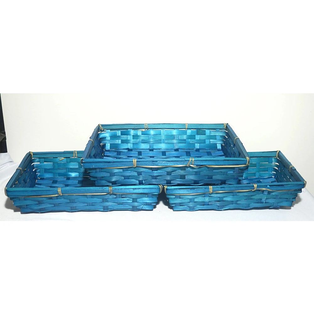 Vietnam cheap price bamboo storage baskets for export in bulk