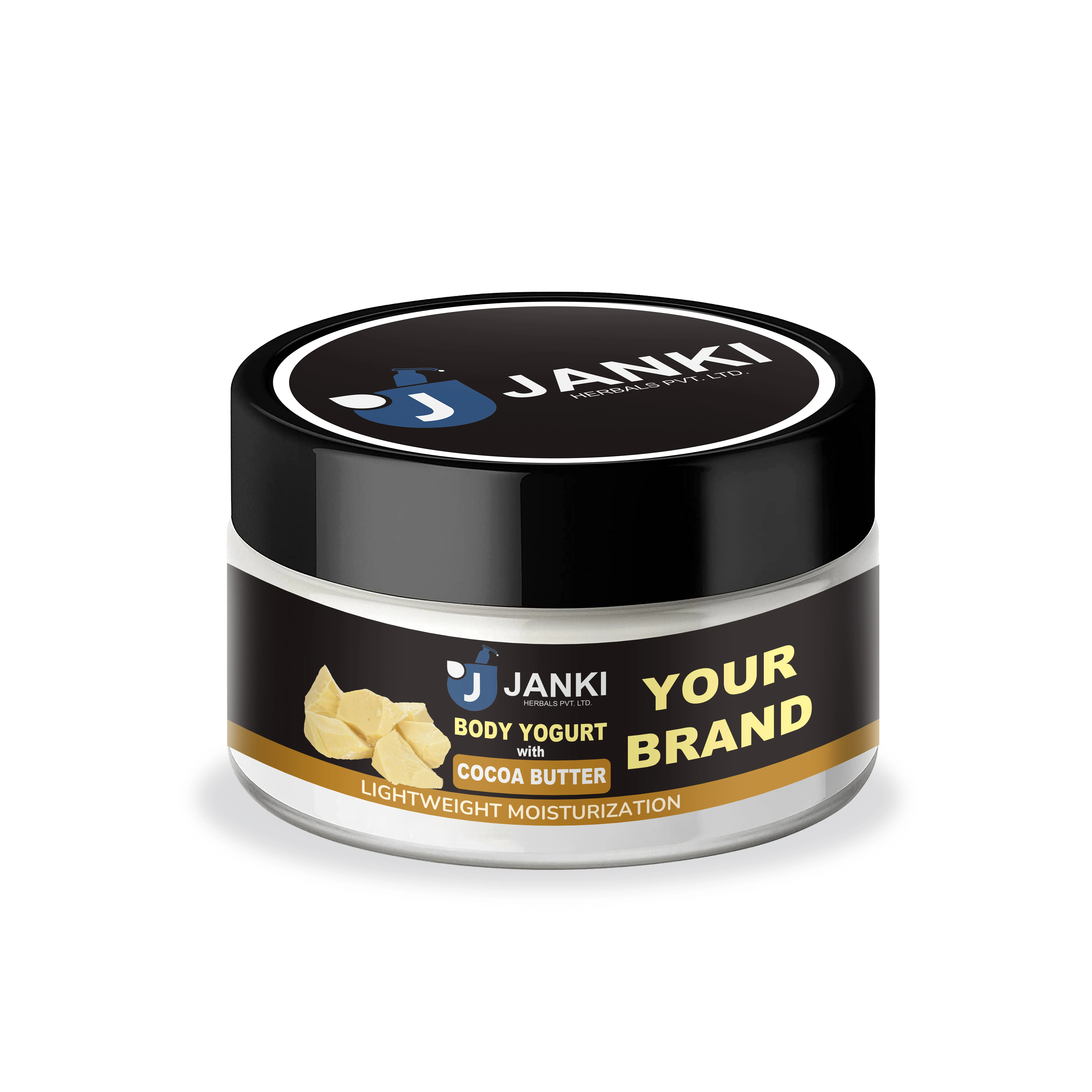 Most Selling High on Demand Cocoa Butter Body Yogurt for Sensitive Skin with Double Moisturizing Formula from India