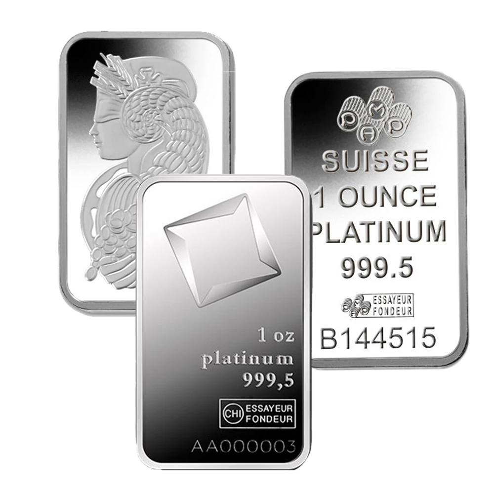 1 oz Платиновый бар для продажи (разнообразное состояние)