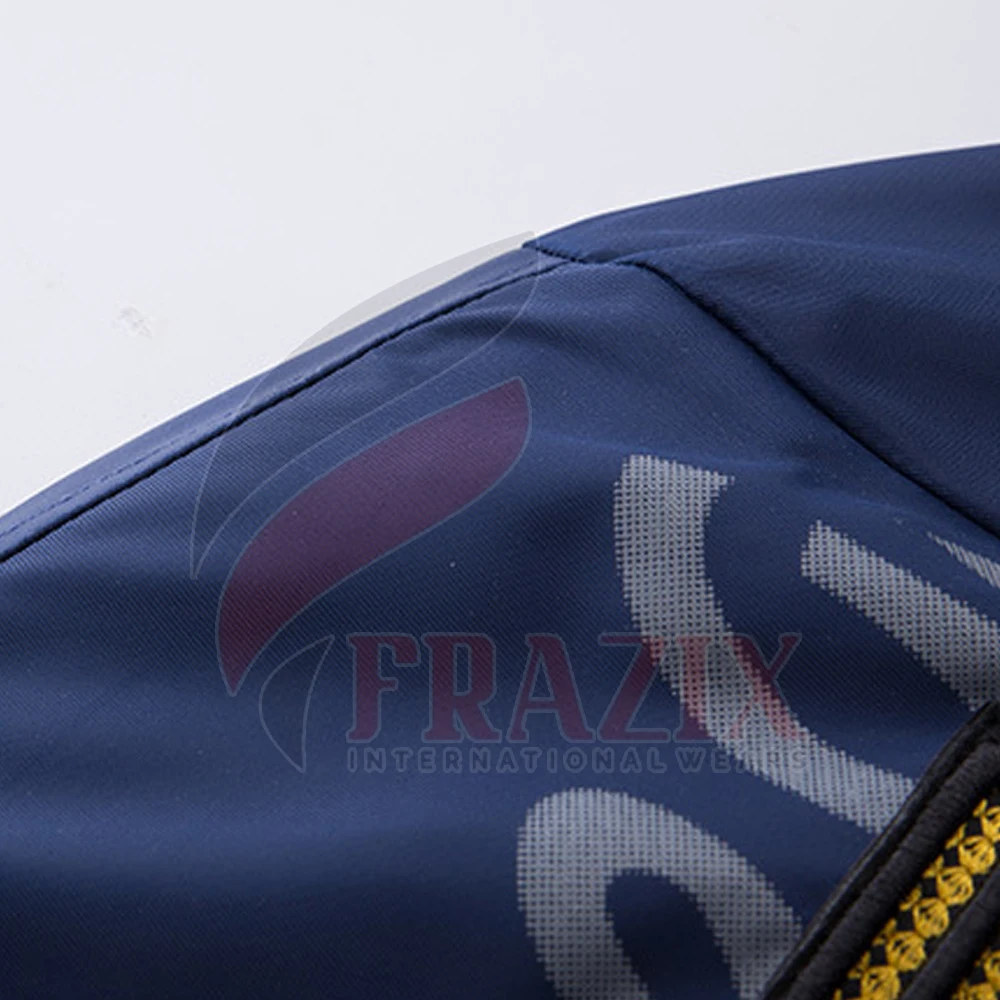 Custom Wholesale 100% Polyester Satin Bomber Baseball Winter Jacket