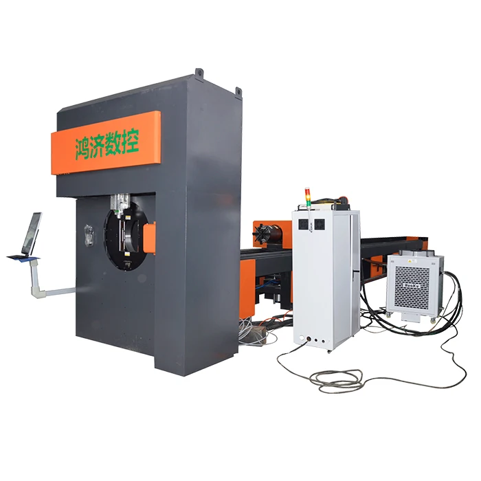 2024 27% discount Hot Sale Factory Price Portable Professional 3d Steel Cutting Fiber Laser Cutting Robot with Rotary