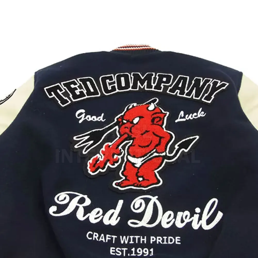 Leather Sleeves Men Letterman Jacket Custom Logo Design Letterman Jacket New Fashion Letterman Jacket