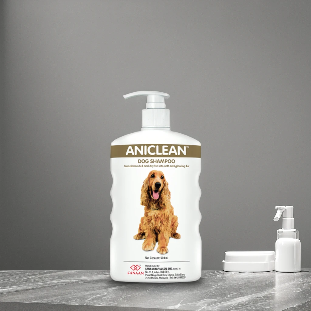 Pet Best in Removes Unpleasant Body Odour Aniclean Dog Shampoo General Hygiene & Cleaning for All Pets Malaysia