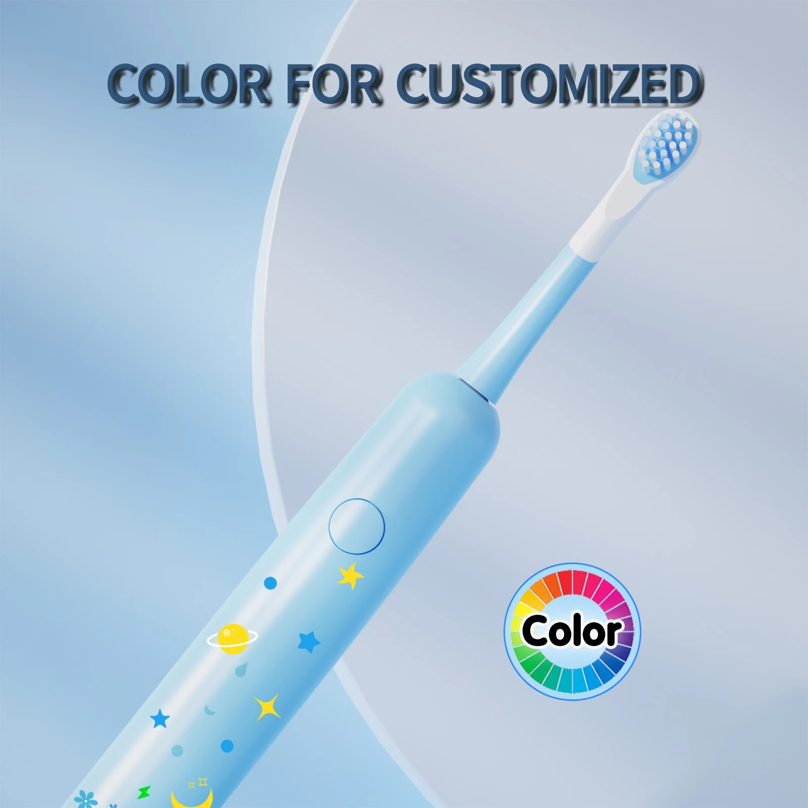 Best selling smart cartoon electric toothbrush waterproof electric toothbrush Children Soft Bristle Electric Toothbrush for kid