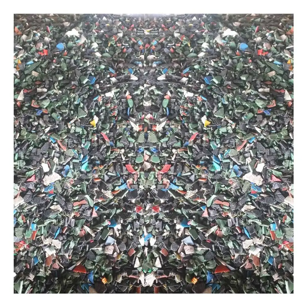 Most Recommended High Quality Recycled Regrind Reprocessed High Density Polyethylene HDPE Mix Color Flake Malaysia Top Exporter