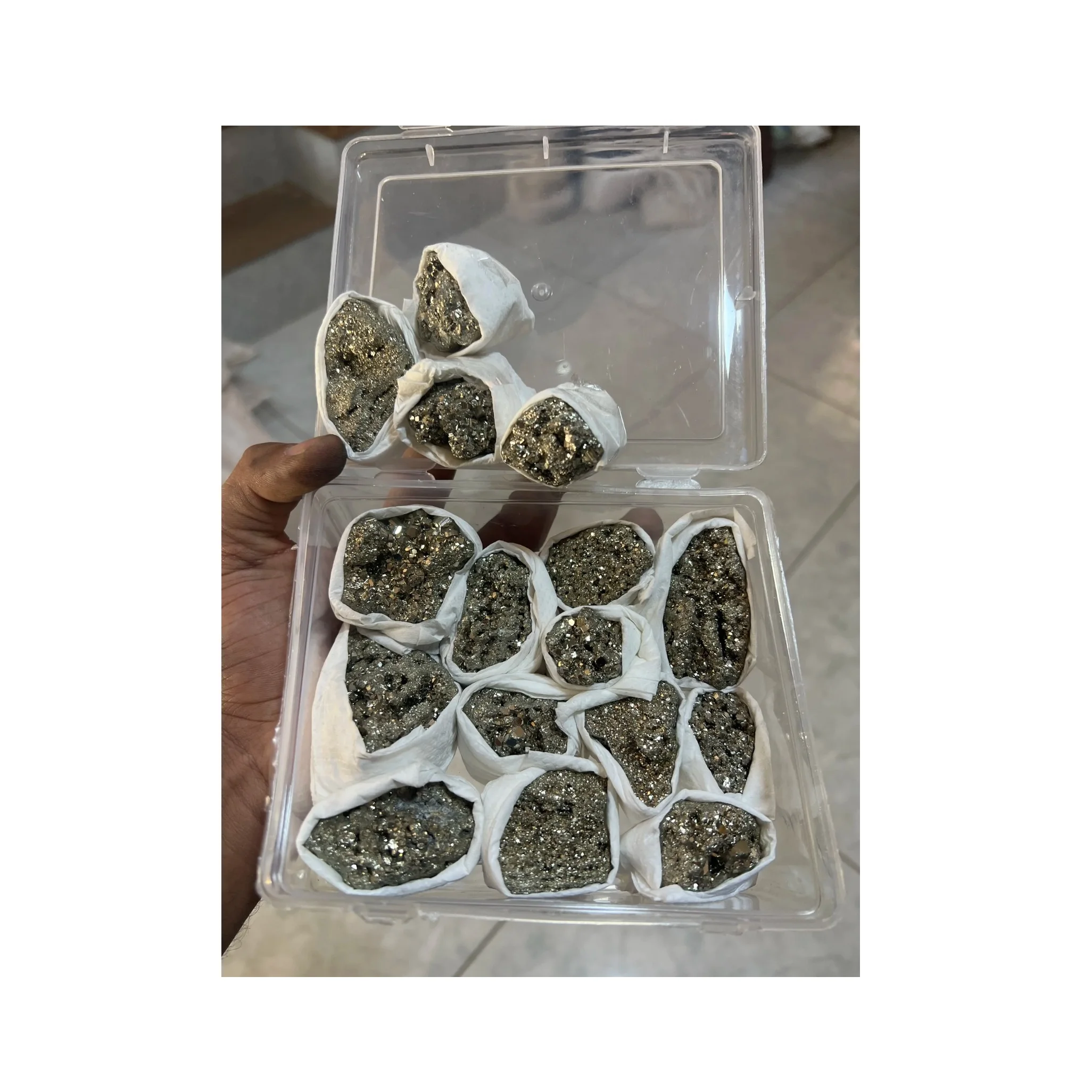 Most Selling Natural Crystal Crafts Raw Gemstone High Quality Rough Pyrite Stone for Home Decoration