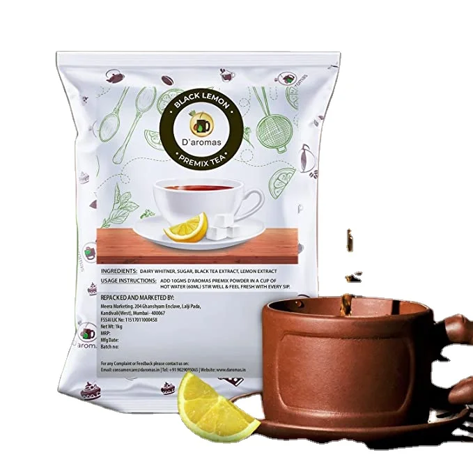 Instant Black Lemon Tea Bulk Packaging