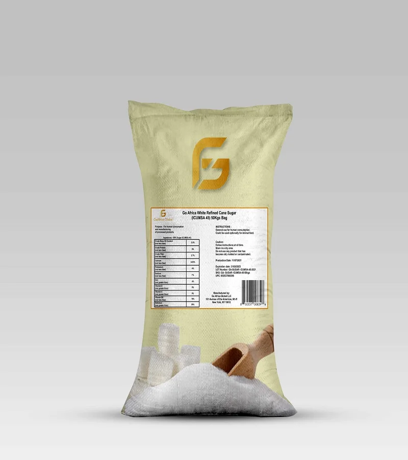 BROWN SUGAR/ Icumsa 45 White Refined Sugar