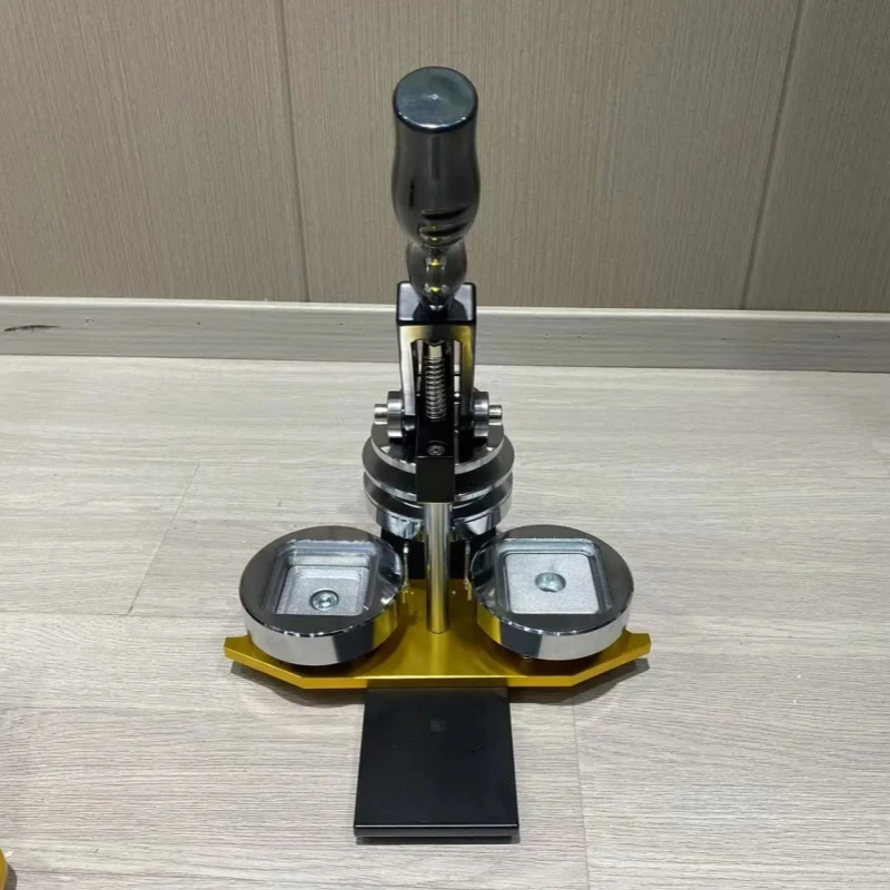 New 50x50mm Square Magnetic Refrigerator Magnets  Customizable Magnets for DIY Creations with Manual Button Making Machines