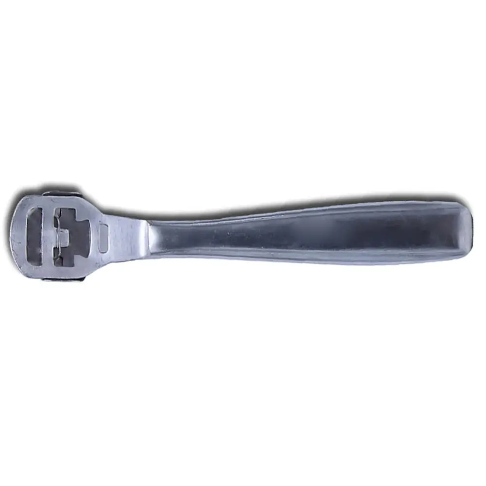 Callus Remover Feet File Scrubber Dead Skin Callus Corn Cutter Metal Handle Stainless Steel Callus Corn Cutter