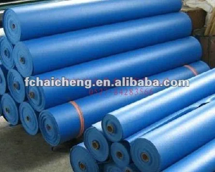 220 gsm Tarp Heavy Duty Waterproof PE Coated Tarpaulin Roll For Truck Boat Covers Storage Pallet Cover