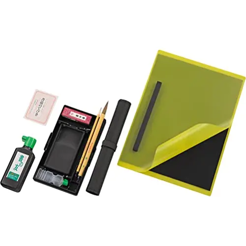 [KURETAKE] Kuretake GC210-1 Calligraphy Set, Red stationery water color watercolor pen set