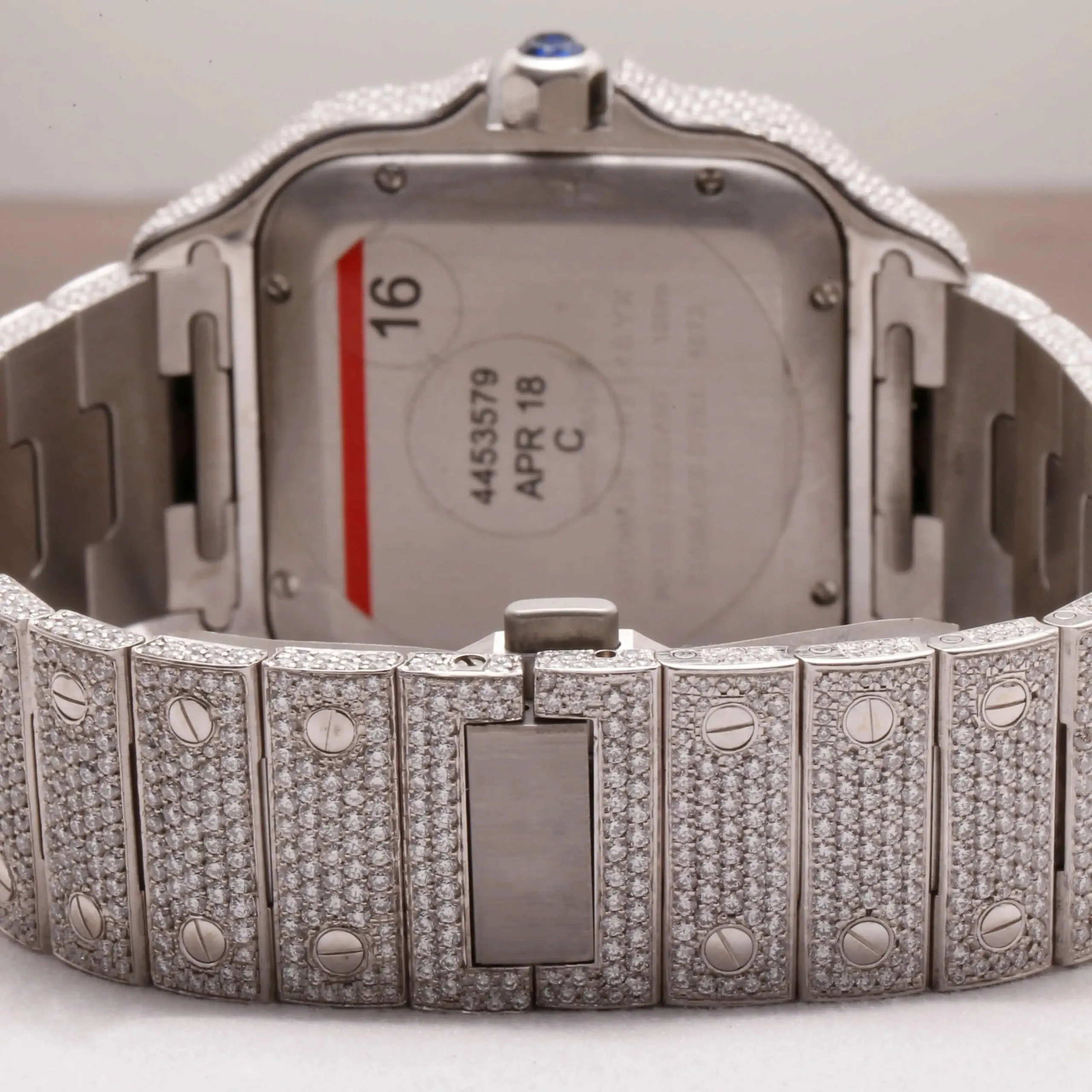 our new hip hop D vvs moissanite diamond watch made in stainless steel is the perfect choice for men trending style