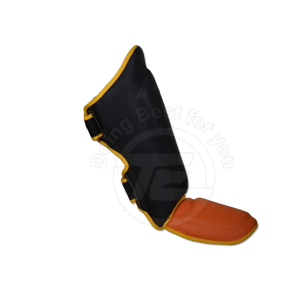 Custom Logo Shin Pads in Step Leg Pads / Protective Muay Thai Boxing Training Kick Boxing Shin Pad