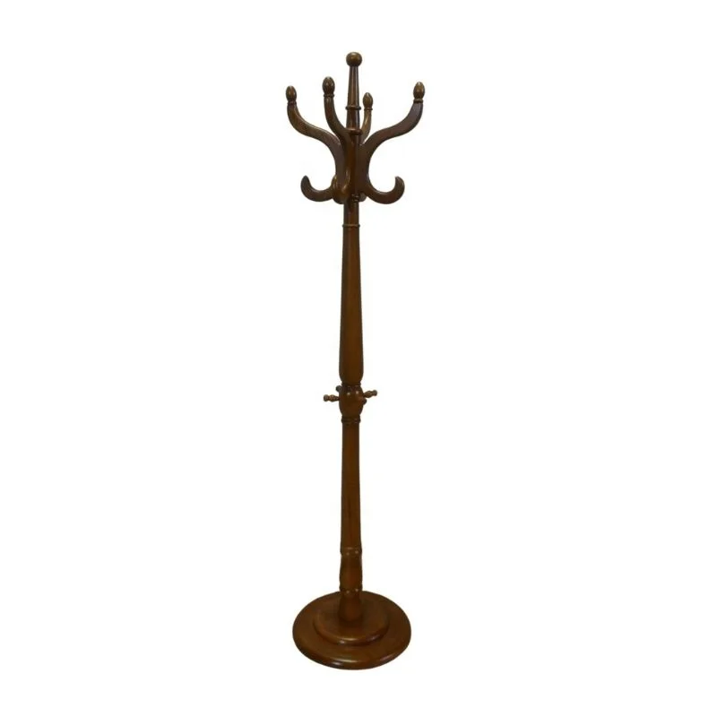 Coat Hanger Solid Wood Clothes Stand Wooden Accessories Coat Rack Hat Stand for Office Hotel Bedroom and Laundry Furniture