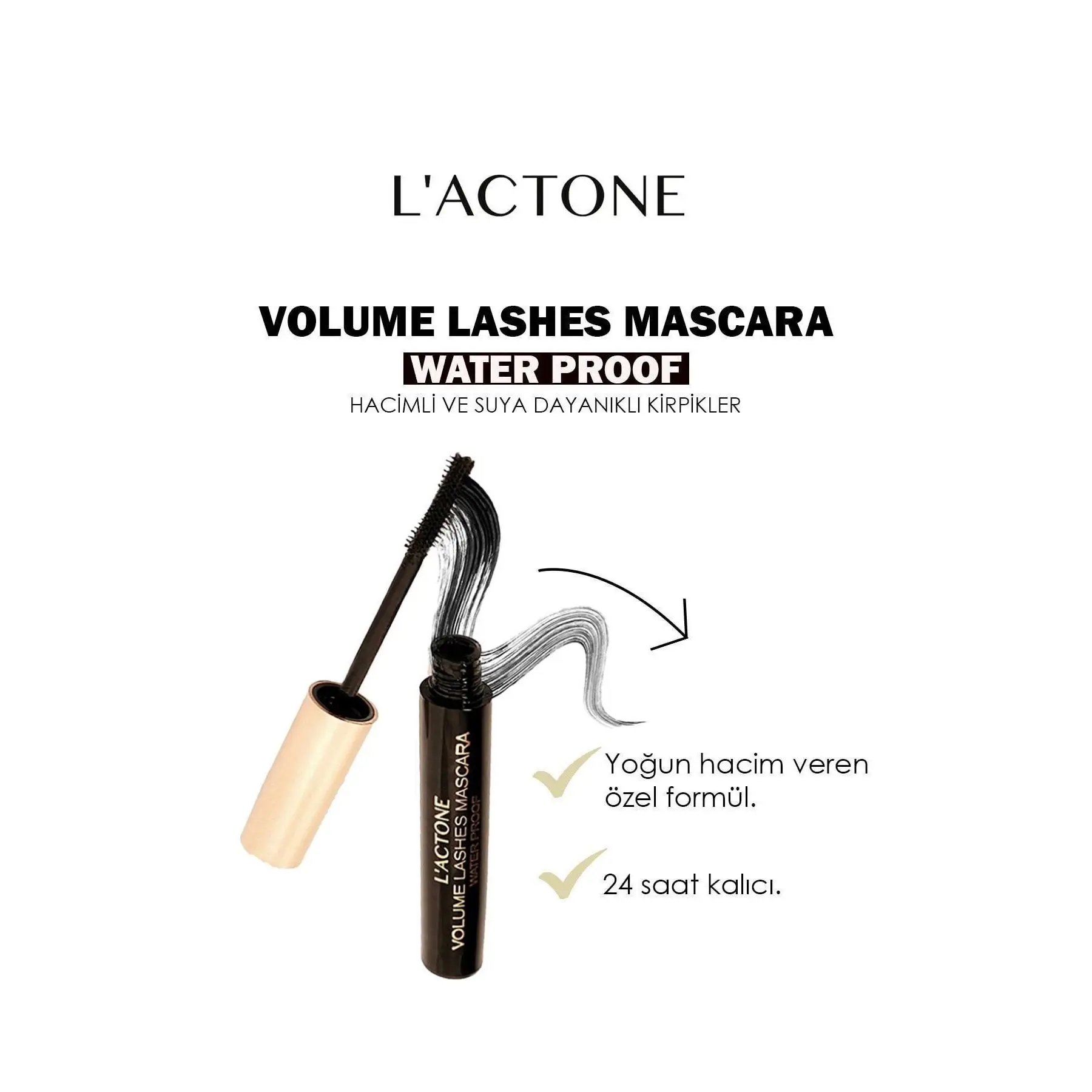 Volume Lashes Water Proof Black Mascara I Volume Lashes Water Proof