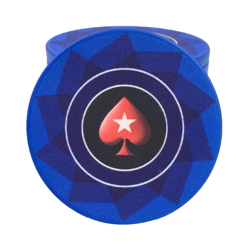 Fully customisable EPT Professional Ceramic Material Poker Chips 10g and 40MM poker chips with customises design colour and logo