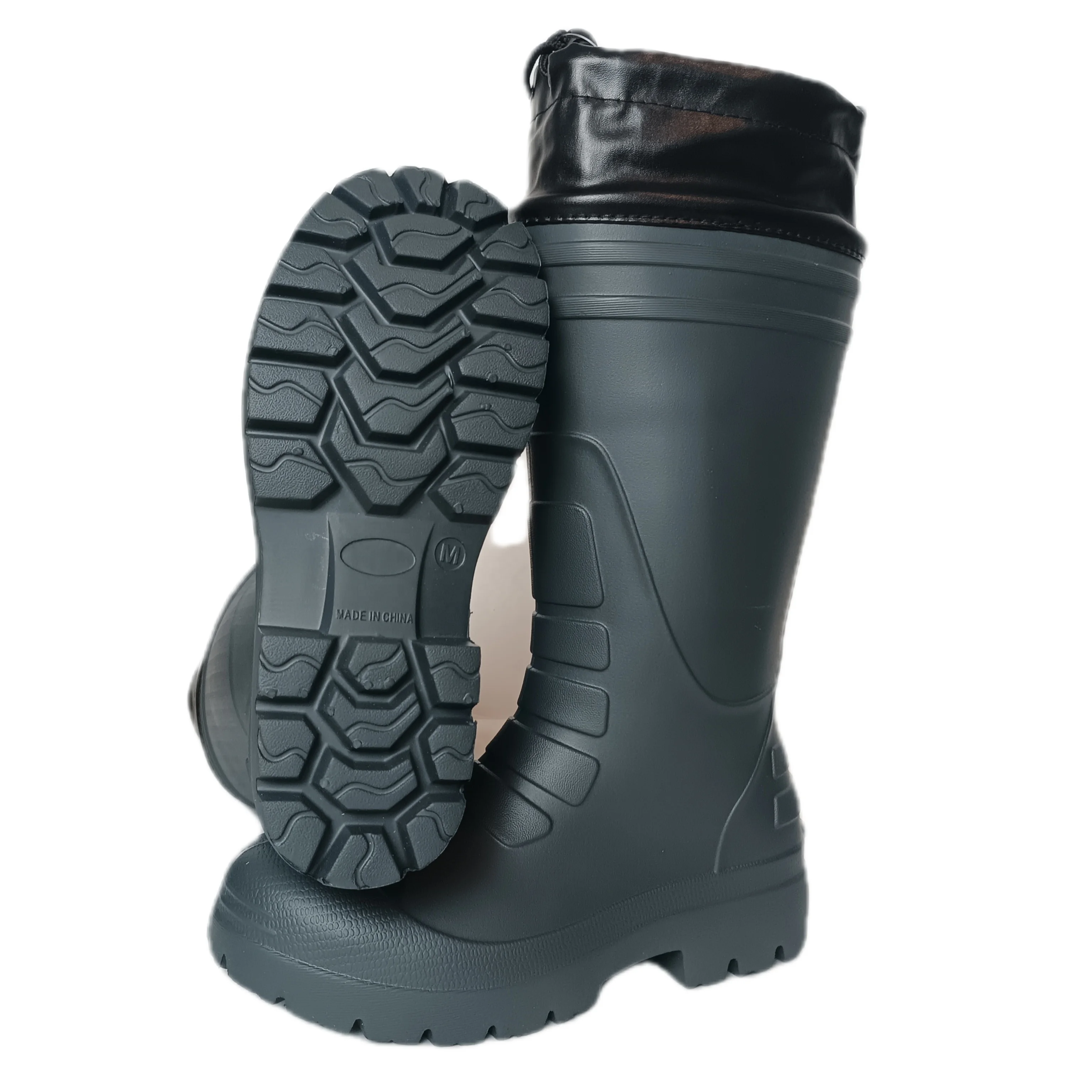 High quality cut oil resistant anti static EVA shoes men work rain boots