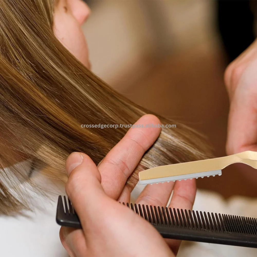 New Wholesale Feather Styling razor Salon Hairdressing Trimming Shaving Hair Cut Thinning razor Hair Razors for Barber