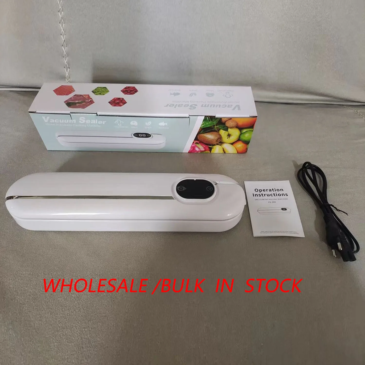 Wholesale Low Price Household Plastic Small Portable Handheld Vacuum Food Packaging Sealer Machine