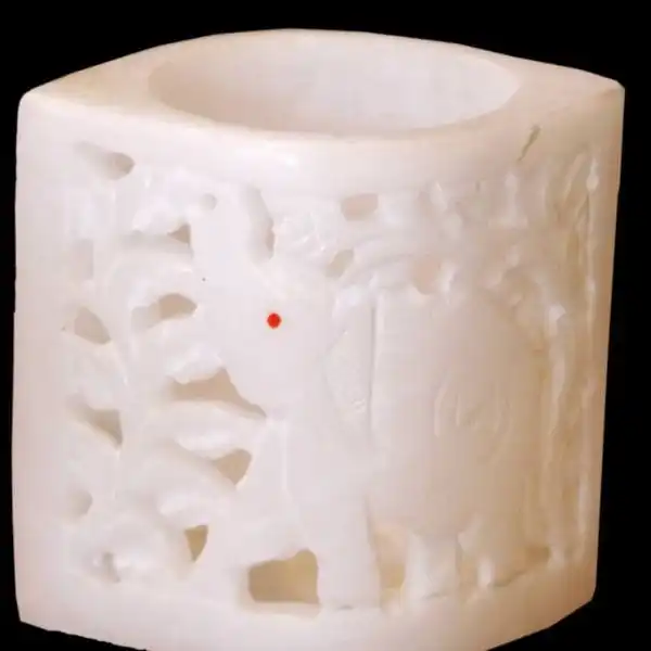 handcrafted  customized  colorful  wooden bone inlay pen holder for gift and craft offices home restaurants school