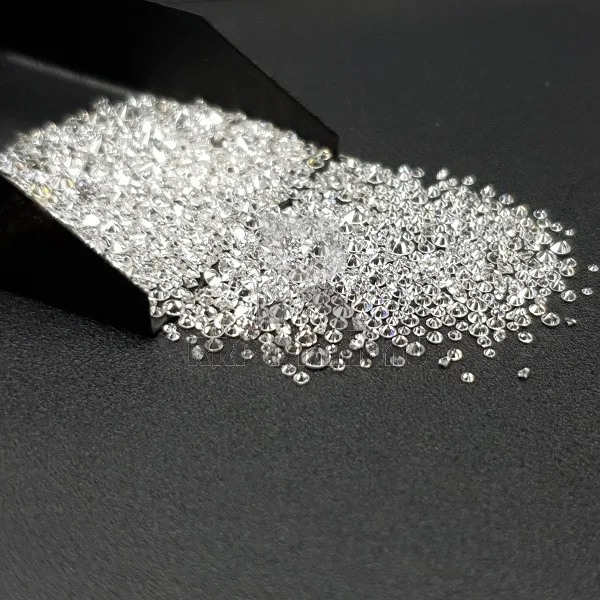 Real Natural D-E-F Color 1 mm I Clarity Loose Round Cut Diamond at wholesale price