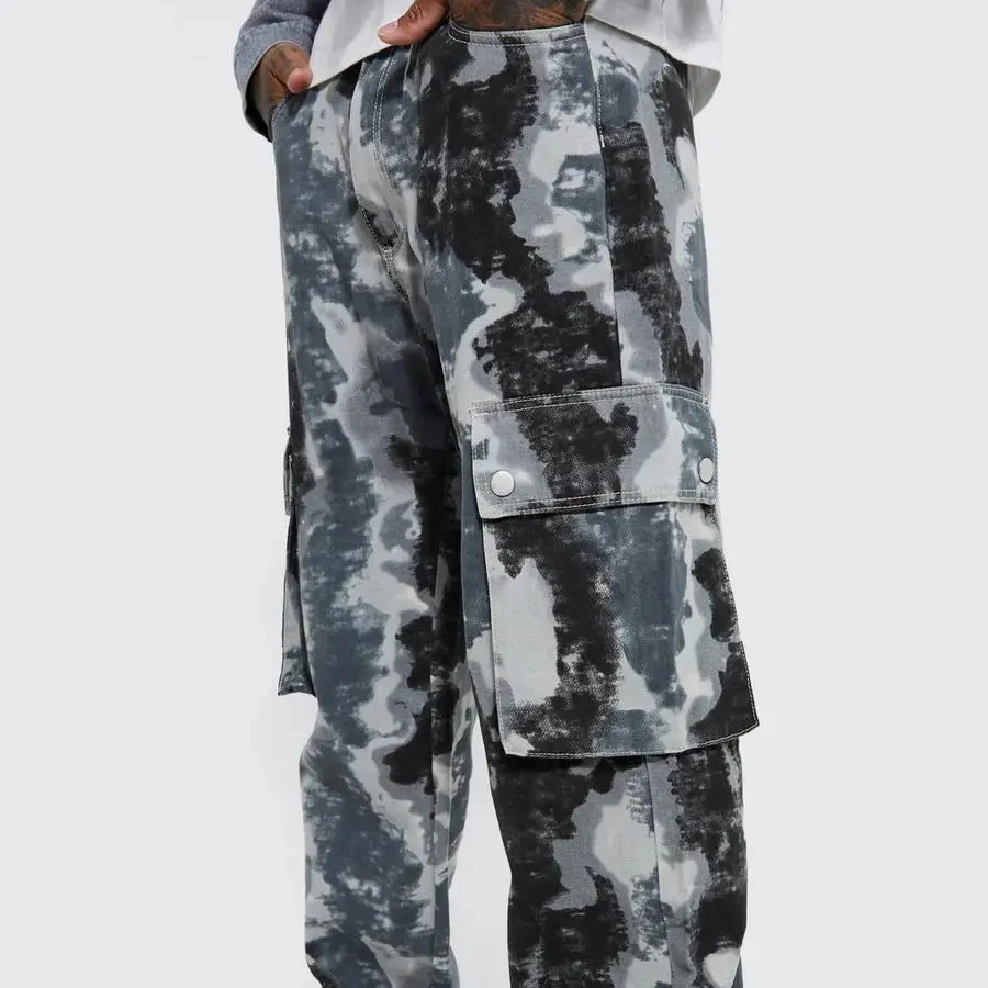 Autumn Cargo Pants Multiple Pockets Trousers Men Hip Hop Pants Sports Trouser Casual Jogger Sweatpants