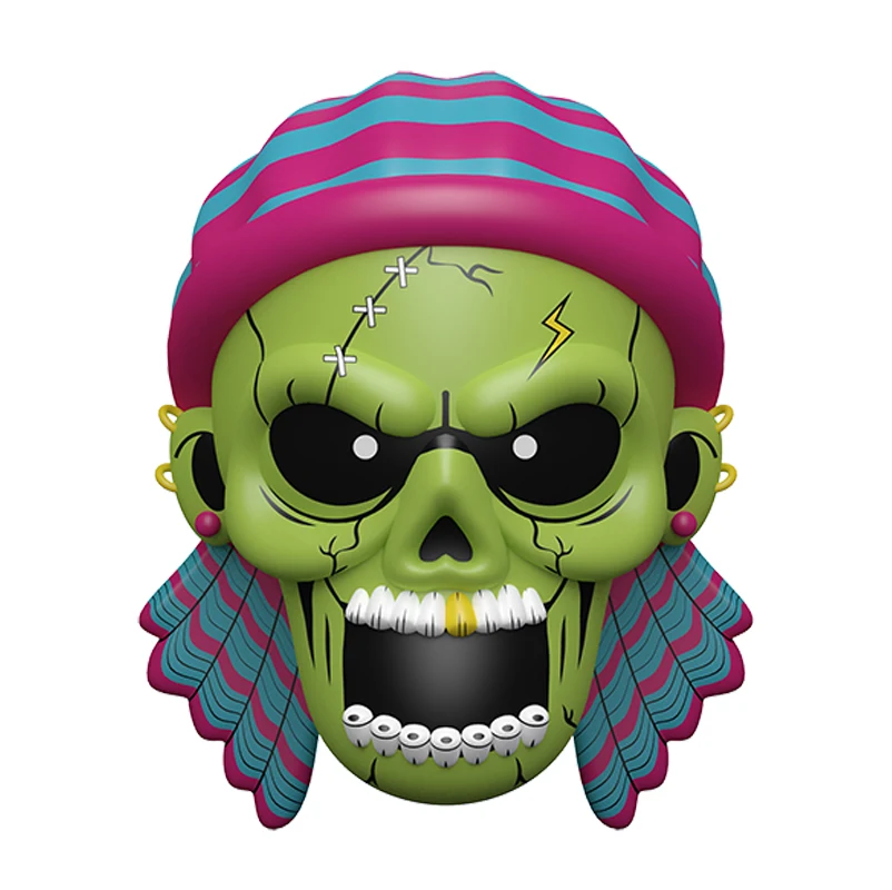 Aero New Customized Inflatable Halloween Skull Party Parade Giant Blow Up Horrible Skull Balloon