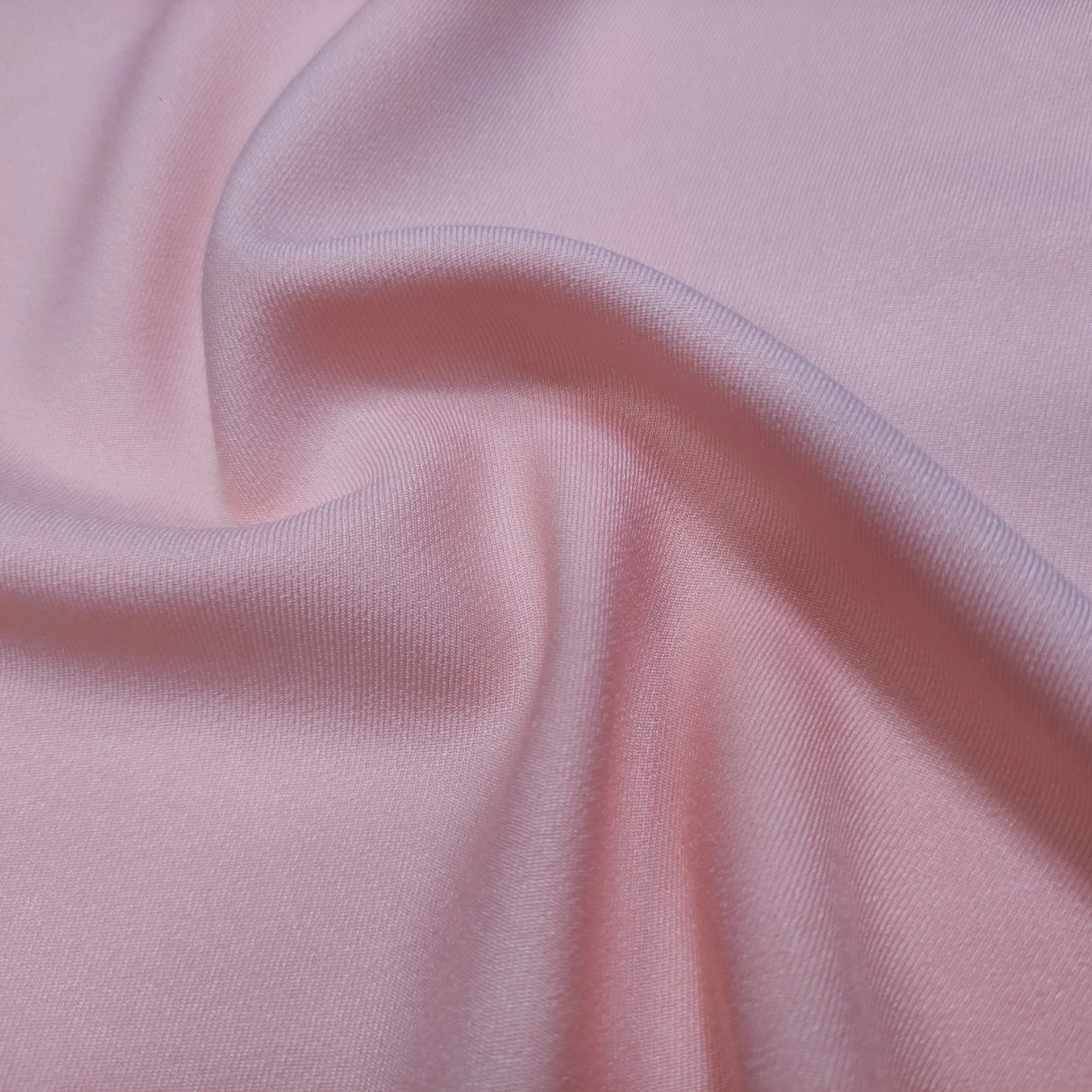 POLYESTER PLAIN FABRIC WHOLESALE PRICE VIETNAM LUXURY ELEGENT SMOOTH SOFT PLAIN DYED WOVEN CUSTOM COLOR FOR DRESS GARMENT #M943A