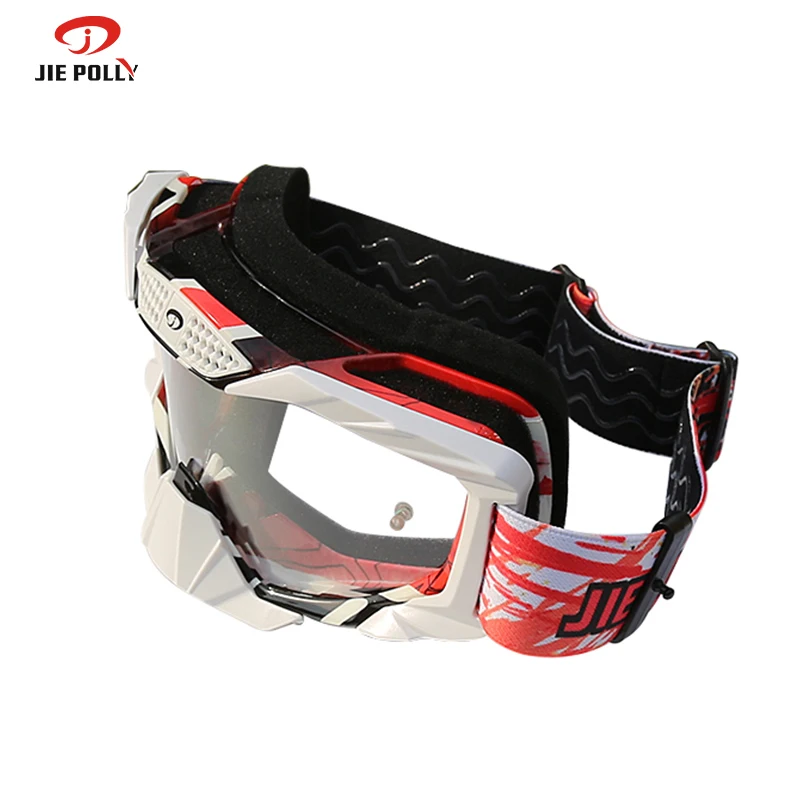 Custom Double Layers Uv400 Protection Motorcycle Mx Sunglasses Men Women Custom Dirt Bike Riding Goggles Roll Offs Glasses