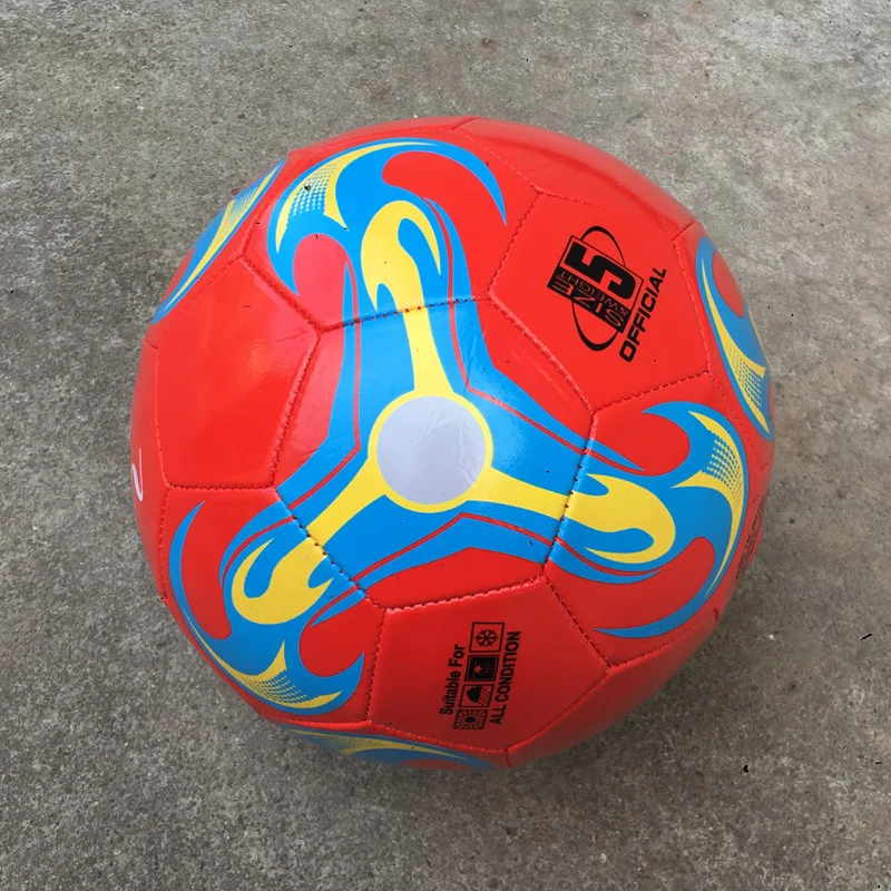 Custom Design Soccer Ball Machine Sewn Professional Football Ball PVC/PU Training Football & Soccer Balls For Game