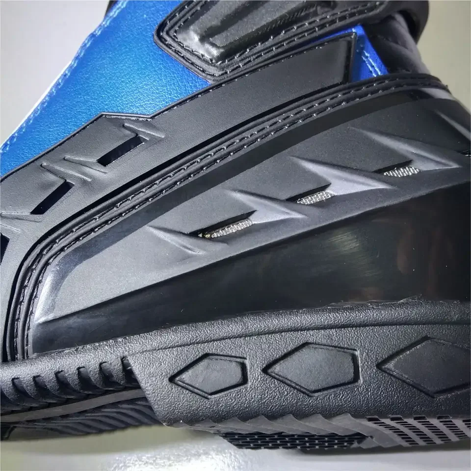 Wholesale Best Price Customized Printing Motocross Boots for Men Genuine Leather motorbike Boots Sports Racing Mens