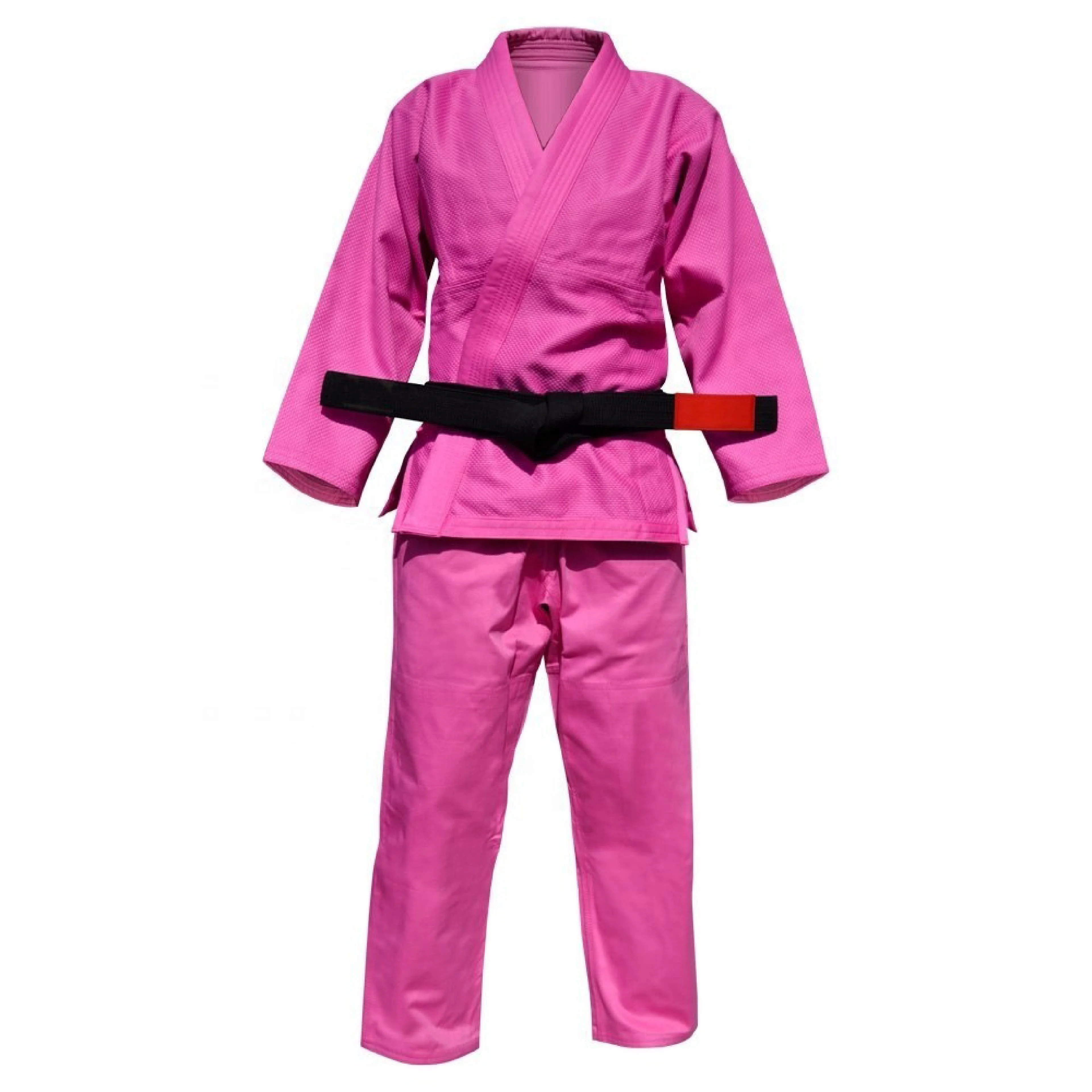 Ultra Light Preshrunk Pink Brazilian Jiu Jitsu Gi BJJ Uniform Kimonos for Men & Women for Martial Arts Wear