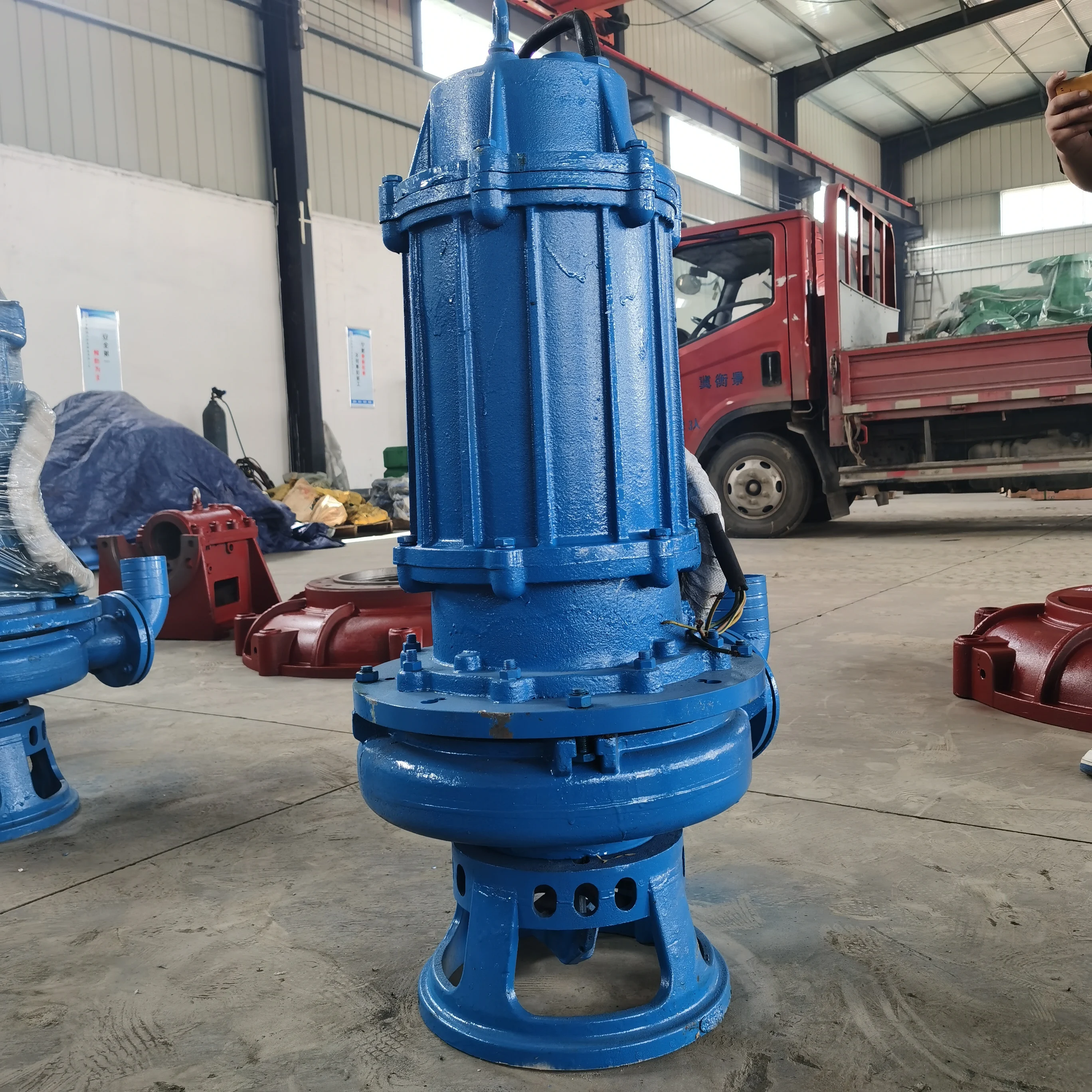 ZJQ double stirring submersible sediment pump suction sand river bottom dredging sand pump