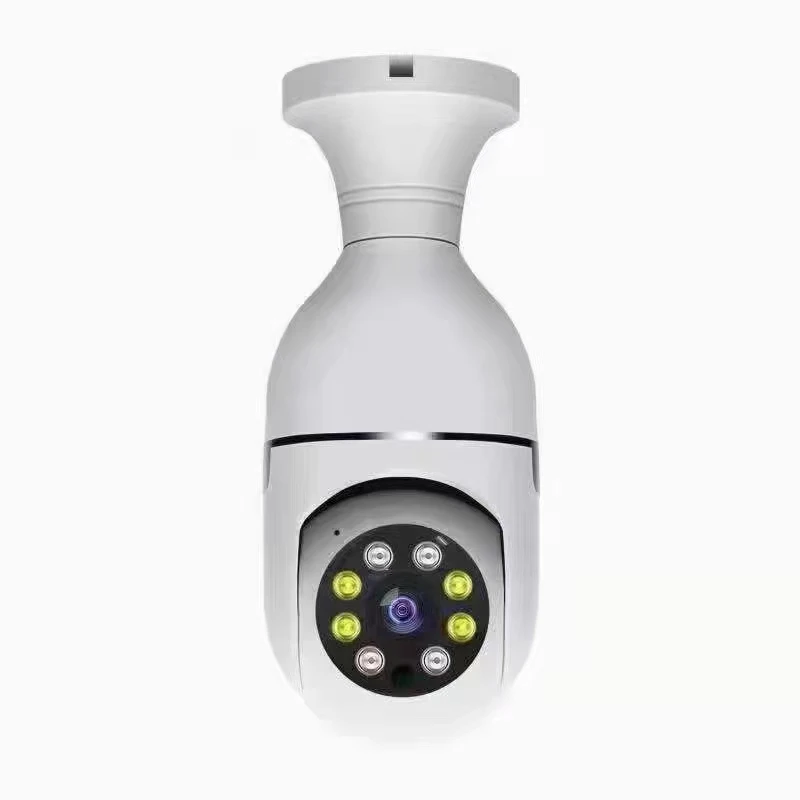 1080P 3MP Full Color Night Vision CCTV Camera Indoor Security PTZ WiFi light Bulb Security Mini Video Camera
