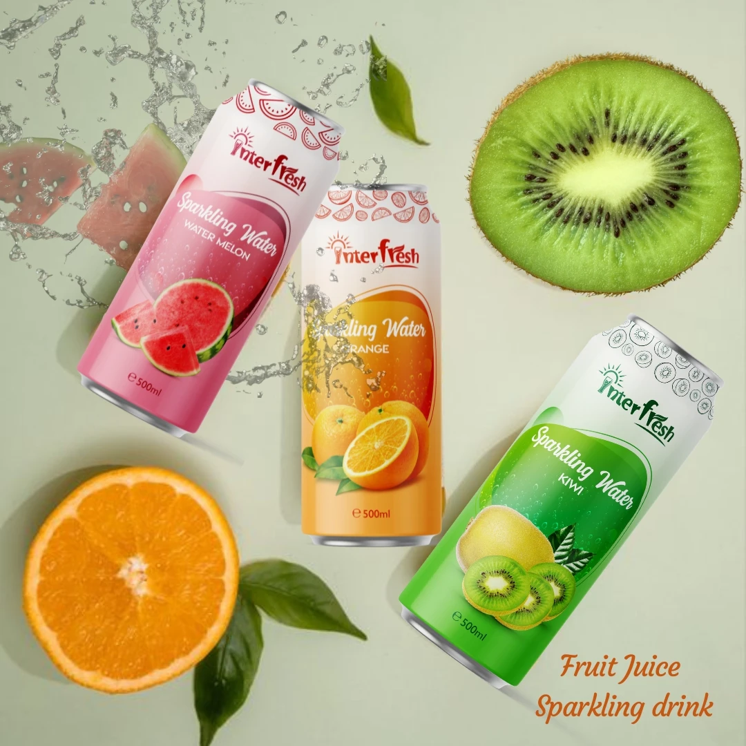INTERFRESH 320ml Watermelon Fruit Juice Natural Drinking HACCP ISO Beverage Manufacturer in Vietnam Fruit Juice Drink Sparkling