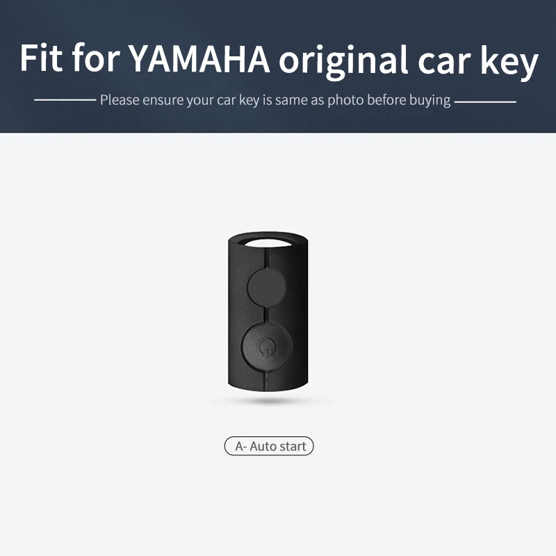 Auto Caso Remote Key Fob Case Shell For Yamaha Nmax 2021/2022 NVX NVX155 XMAX XMAX300 QBIX AEROX JAUNS 2018 2019 Car Accessories