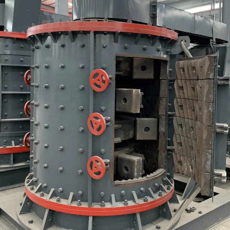 Rock crusher stone crushing machine to make sand and gravel vertical compound hammer crusher