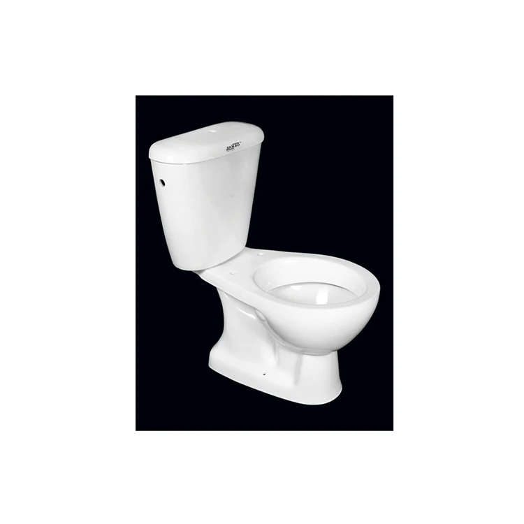 Professional Manufacturer Supply HotelUse Sanitary Ware Italian White Color Ceramic Material Two Piece Water Closet Toilet