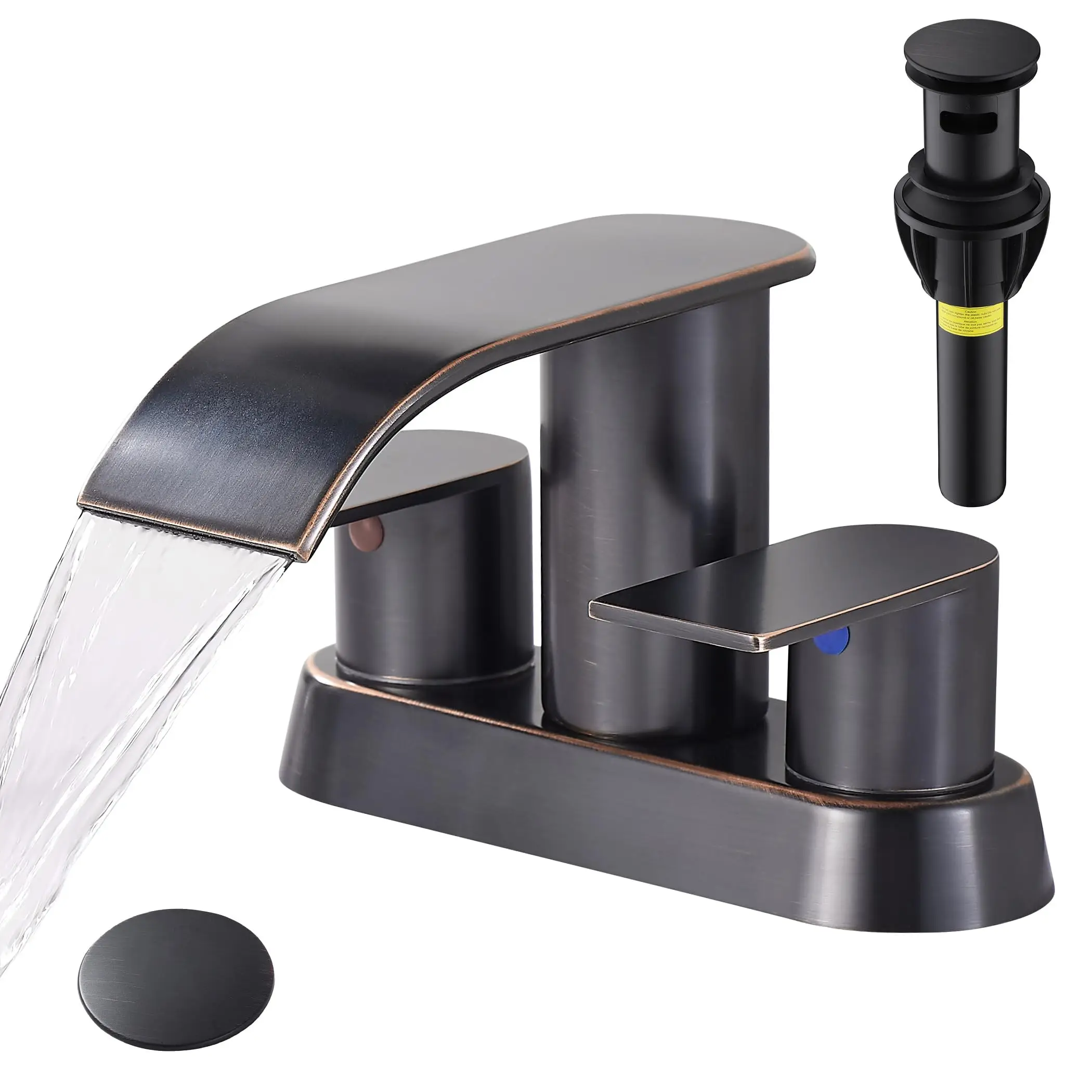 New product gun grey single handle bathroom hot and cold basin sink faucet tap