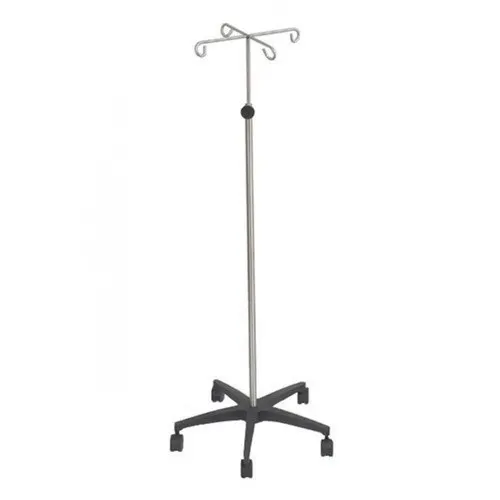 Mars International Manufacture Of 5 Wheels Iron I V Stand, For Glucose Drips Use In Hospital Free Shipping..